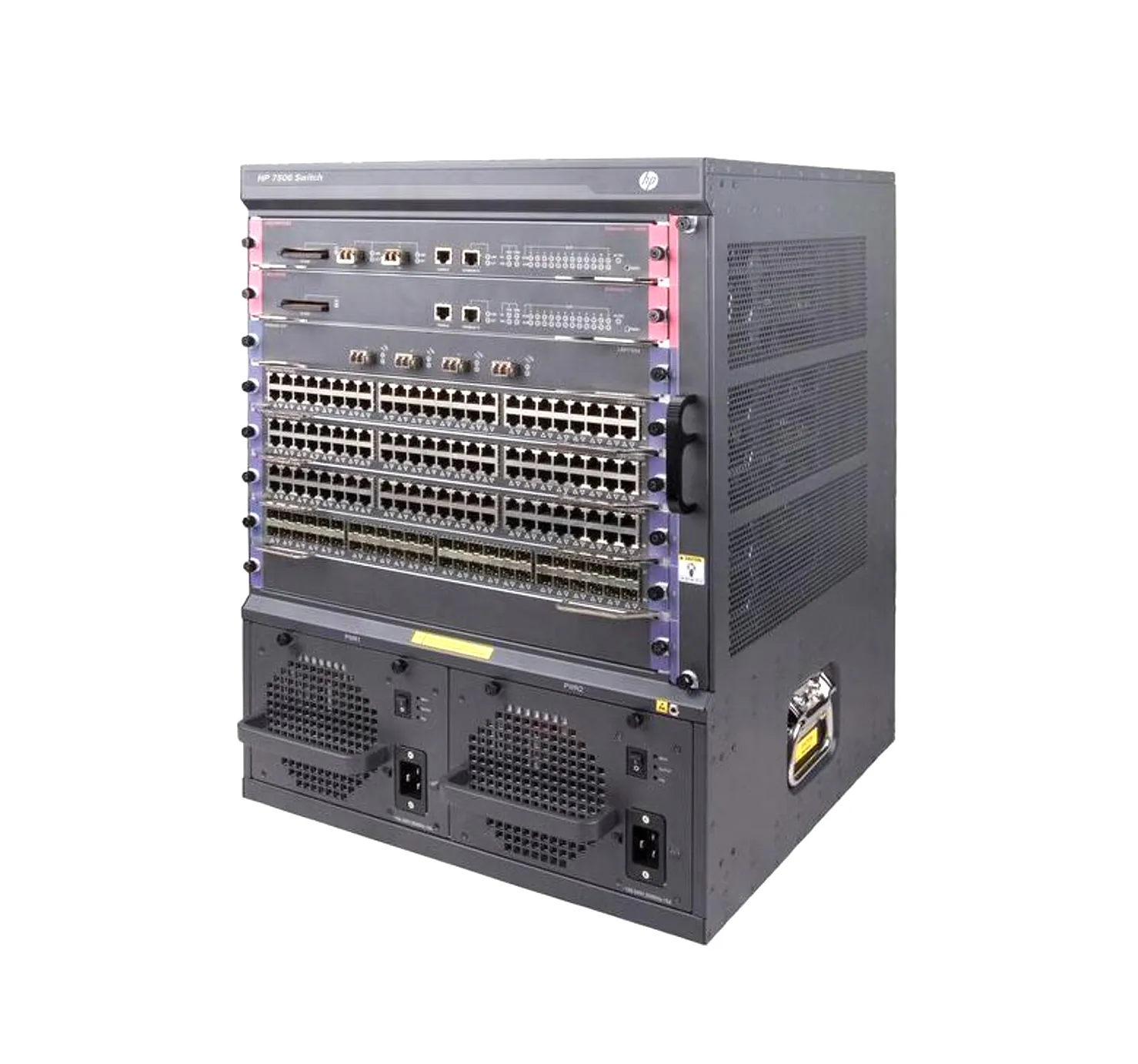 HP JD239-61301 7500 6 x I/O Module Slots + 2 x Fabric Slots Chassis