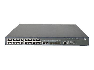 HP JG306AR 3600-24-PoE+ 26-Port + 4-Port SFP Layer 3 Switch