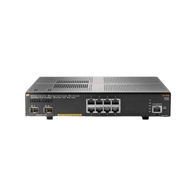 HP JL258AR 2930F 8G PoE+ 2SFP+ 8-Port + 2-Port SFP+ Layer 3 Switch