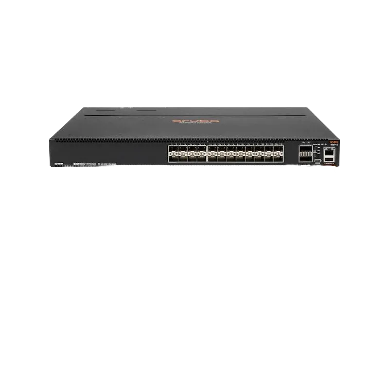 HP JL722C Aruba Cx 8360v2 8360-24xF2C 24x SFP+ 10GBX 2x QSFP28 Switch
