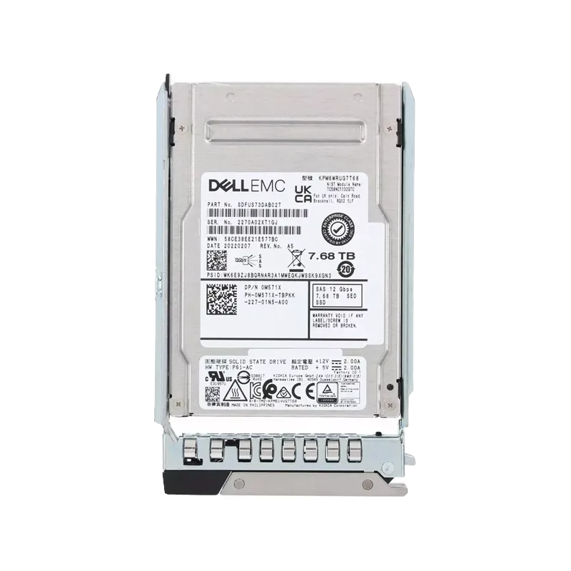 Dell M571X 7.68TB SAS 12Gb/s Read Intensive SED 2.5-inch SSD