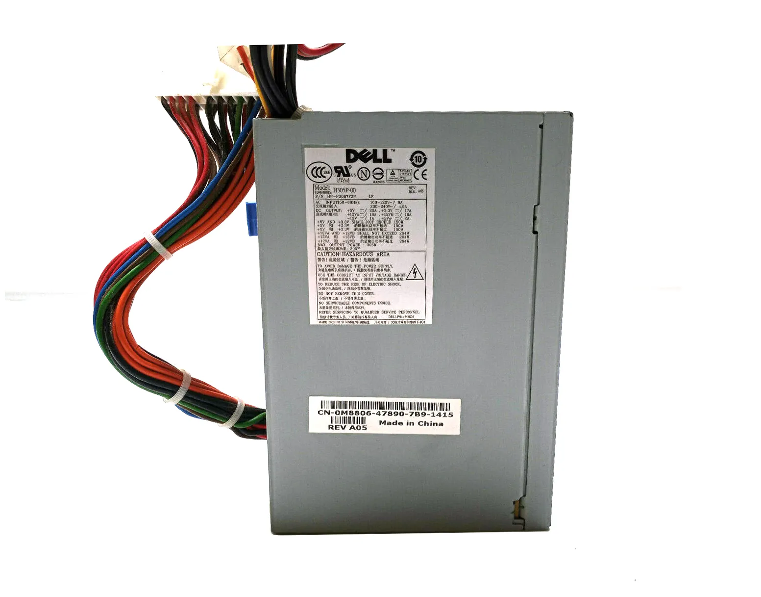 Dell M8806 305 Watts 24-Pin ATX Power Supply For OptiPlex GX320