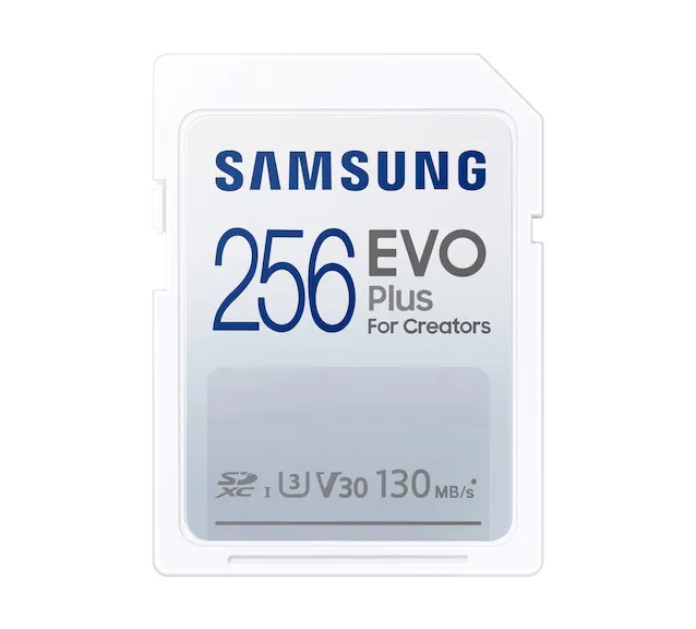 Samsung MB-SC256K 256GB Evo Plus SDXC UHS-I Memory Card
