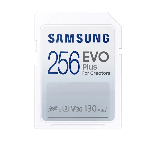 Samsung MB-SC256K/AM 256GB Evo Plus SDXC UHS-I Memory Card