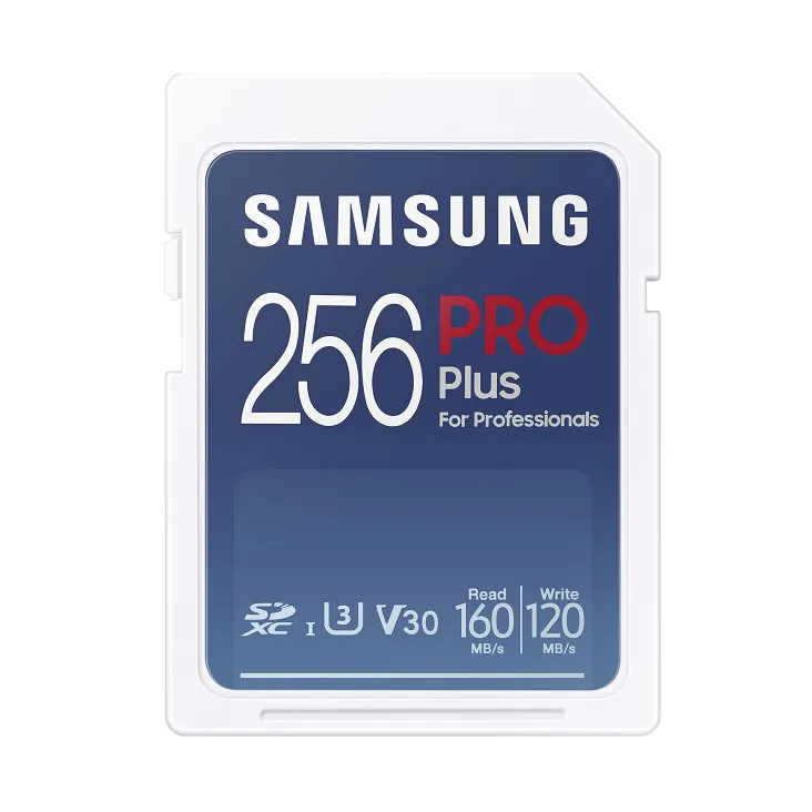 Samsung MB-SD256K/AM 256GB Pro Plus Class 10 SDXC UHS-I Memory Card