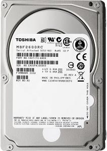 Toshiba MBF2300RC 300GB 6Gb/s SAS 10000 2.5-in 16MB Hard Drive