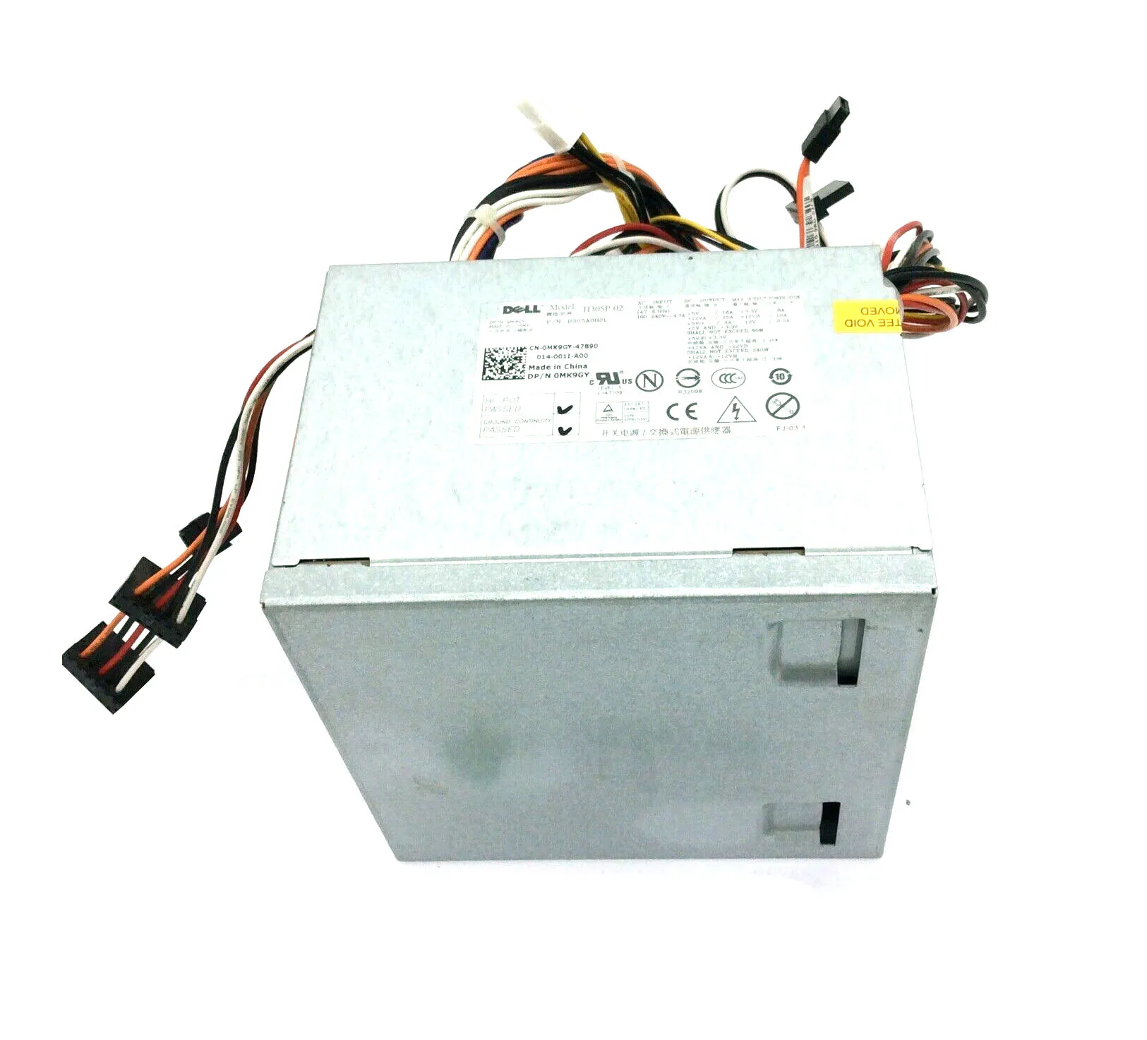Dell MK9GY 305 Watts 100-240 V 4.7A ATX Power Supply For OptiPlex 760