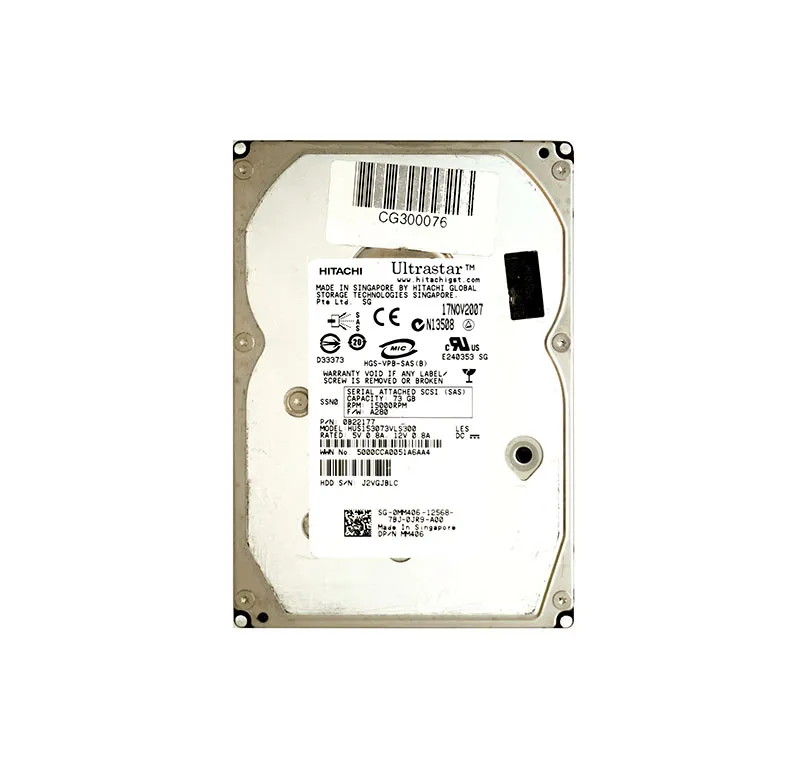 Dell MM406 73GB 3Gb/s SAS 15000 3.5-inch 16MB Hard Drive
