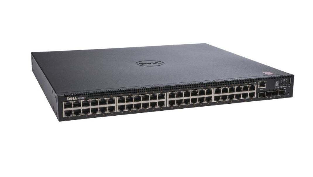 Dell MY1X8 N1548P 48-P PoE+ RJ-45 + 4-P SFP+ L3 Network Switch