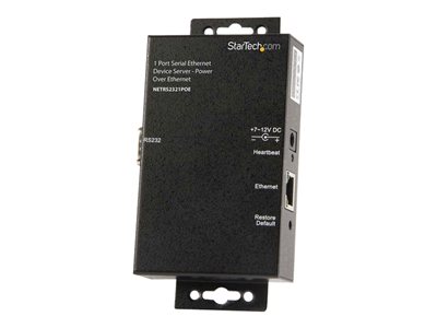 StarTech NETRS2321POE NETRS2321POE - StarTech 1-Port Gigabit Ethernet Device Server