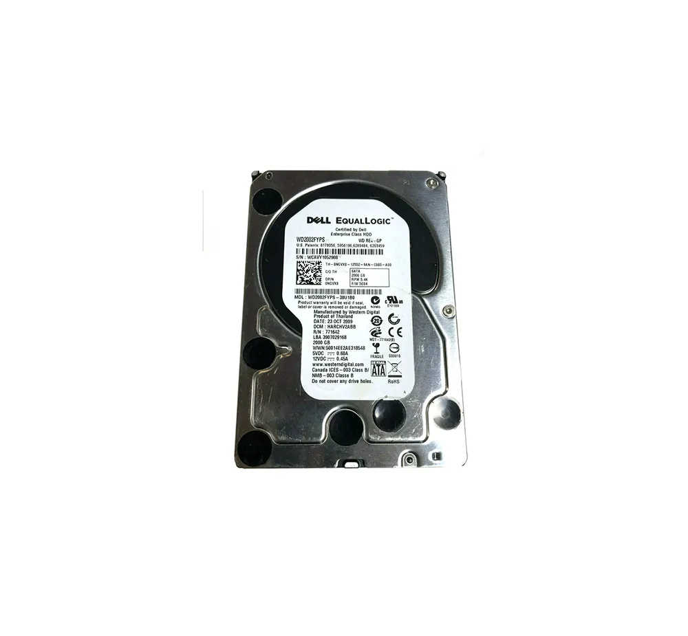 Dell NGVX8 2TB 7200RPM SATA 3Gb/s 64MB Cache 3.5-Inch Hard drive