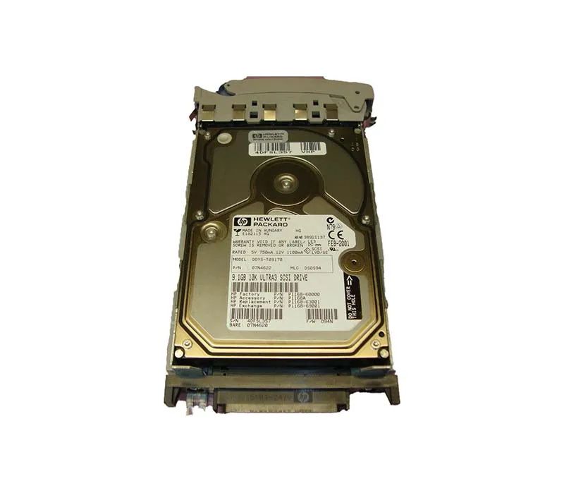 HP P1168A 9.1GB Ultra-160 SCSI 10000 3.5-inch Hard Drive