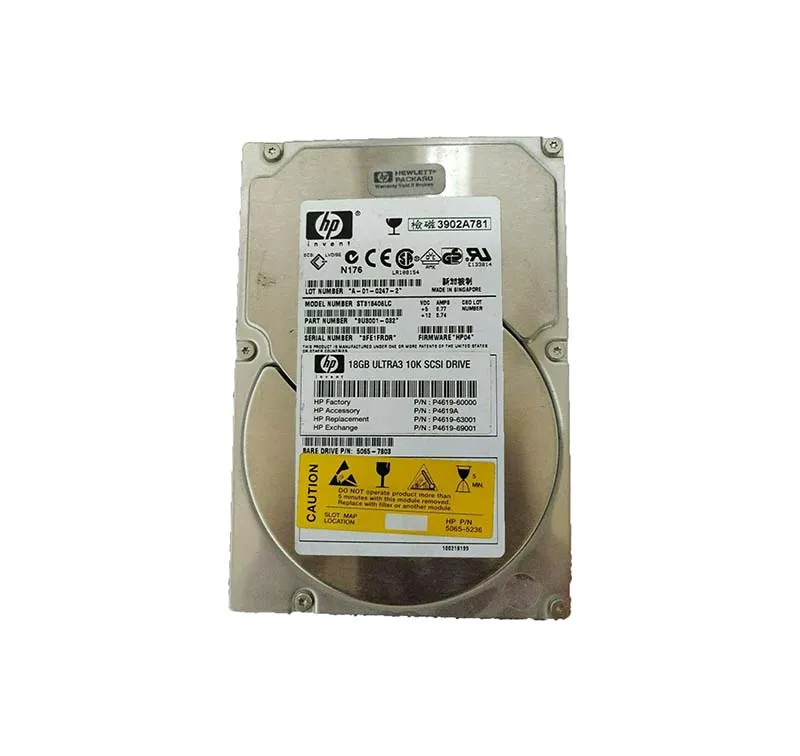 HP P4619A 18.2GB Ultra-160 SCSI 10000 3.5-inch Hard Drive