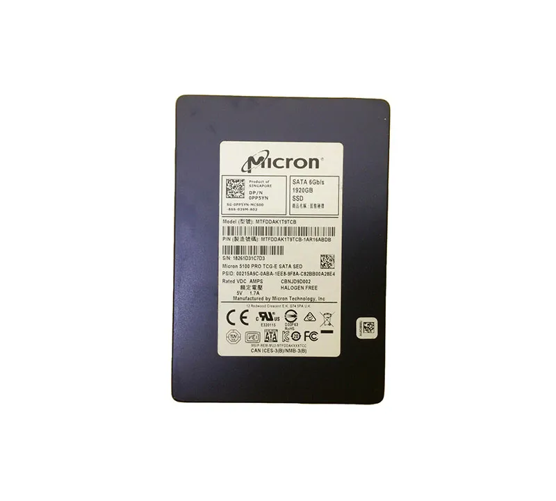 Dell PP5YN 1.92TB 6Gb/s SATA Multi-Level Cell 2.5-inch Solid State Drive