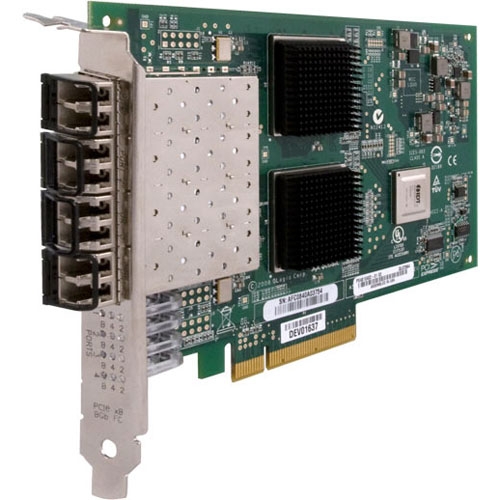 QLogic QLE2564 Quad Port SFP 8Gbs PCI Express Fibre Channel Adapter