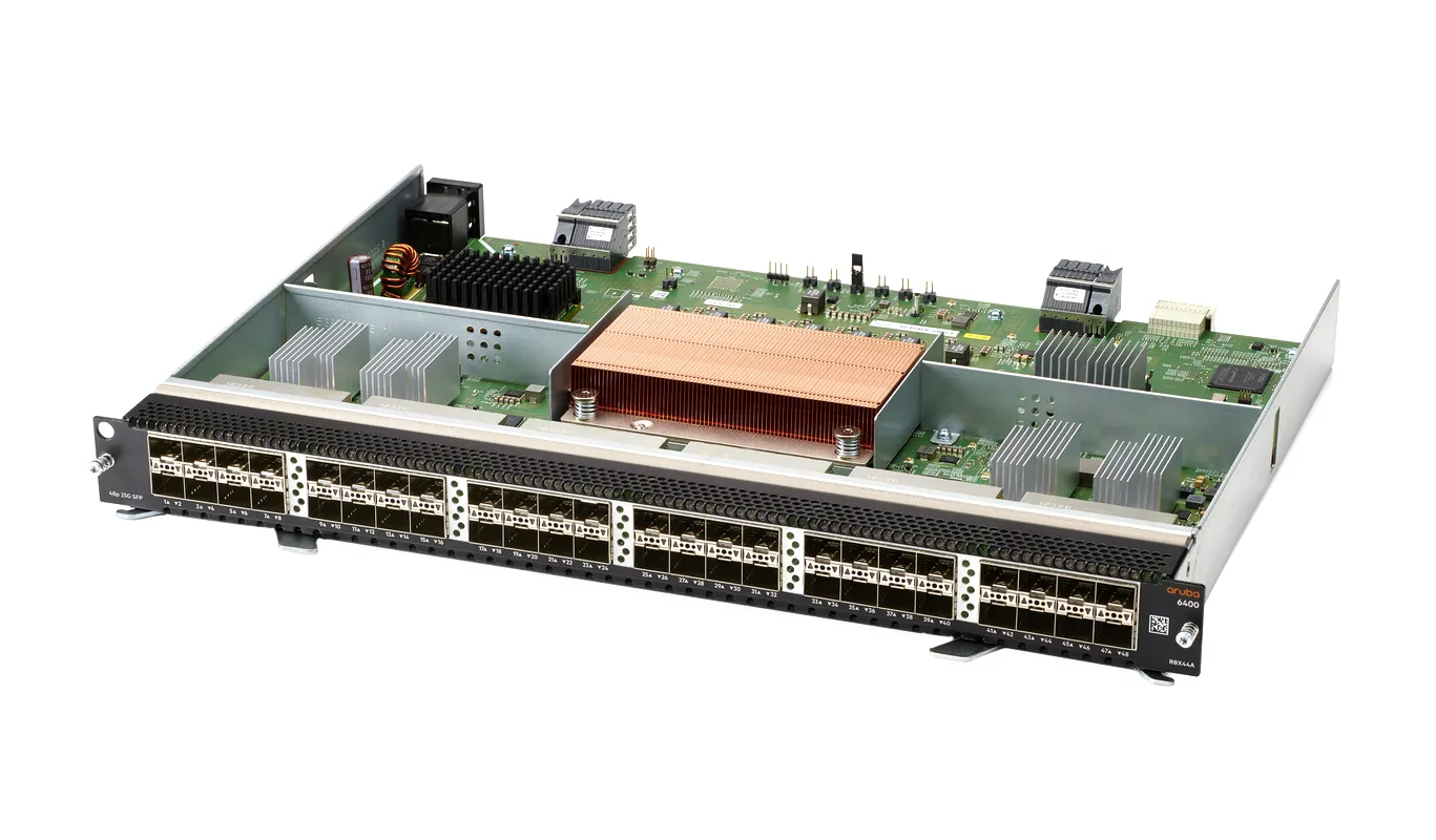 HP R0X44AR 6400 48 x 25GBase-X SFP28 RJ-45 Connector Expansion Module