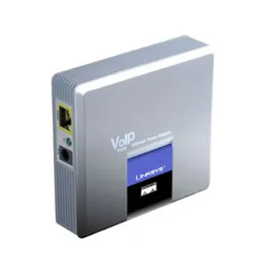 Linksys SPA3102-NA SPA3102 1 x Port RJ-11 FXS Phone + 1 x Port RJ-11 FXO Phone Voice Gateway with Ro...