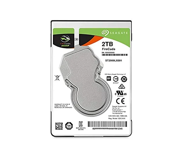 Seagate ST2000LX001 FireCuda 2TB 5400RPM SATA 6Gbs 2.5-inch Hybrid HDD