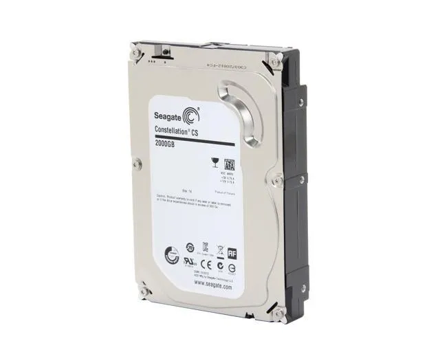 Seagate ST2000NC001 2TB 6Gb/s SATA 7200 3.5-in 64MB Hard Drive