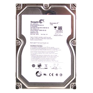 Seagate ST31000520AS 1TB 3Gb/s SATA 5900 3.5-inch 32MB Hard Drive