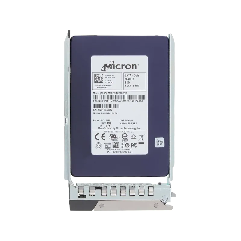 Dell T55G2 3.84TB 6Gb/s SATA 2.5-in SSD