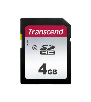 Transcend TS4GSDC300S 4GB Class 10 SDHC Memory Card