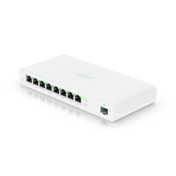 Ubiquiti UISP-R 8x Ports 1000BT + 1x SFP Gigabit Ethernet PoE Router