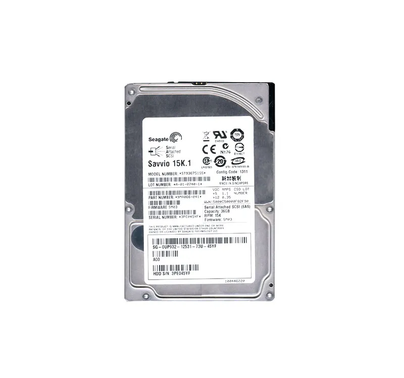 Dell UP932 36GB 3Gb/s SAS 15000 2.5-Inch Hard Drive