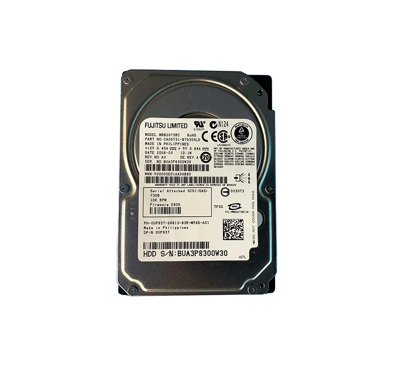 Dell UP937 73GB 3Gb/s SAS 10000 2.5-Inch Hard Drive