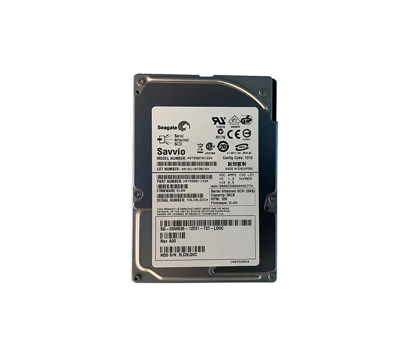 Dell UW636 36GB 3Gb/s SAS 10000 2.5-Inch Hard Drive