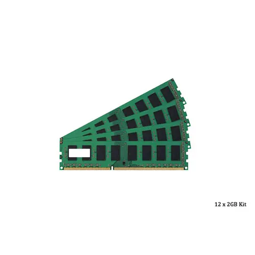HP VF149AV 24GB Kit (12x2GB) DDR3-1333MHz UDIMM 2Rx8 CL9 Memory