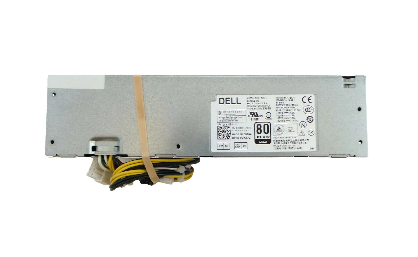 Dell VX372 315 Watts 100-240 V 4.4A Power Supply For OptiPlex 9020