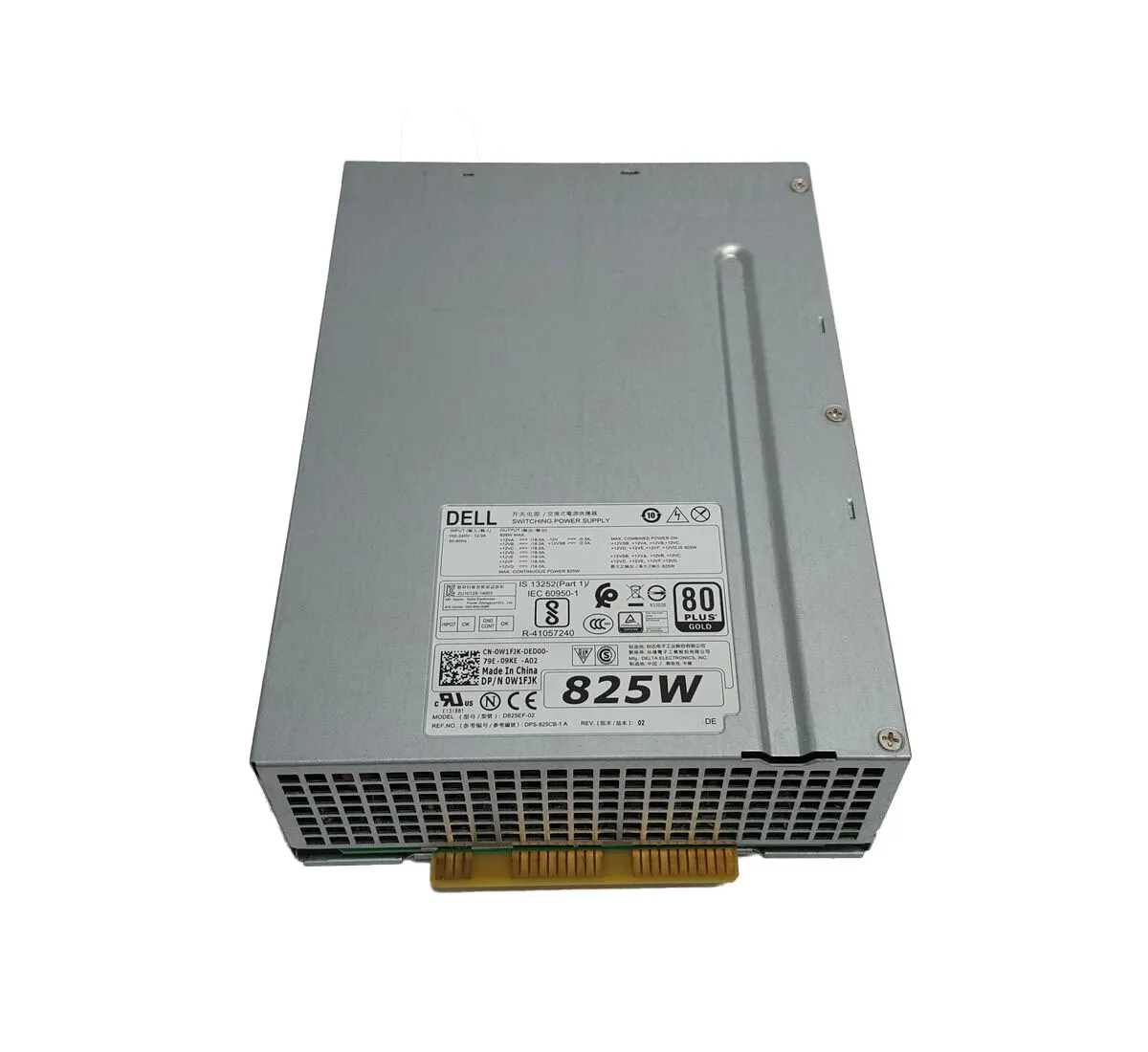 Dell W1FJK 825 Watts 100-240 V 12A Power Supply For Precision T5810