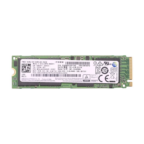 Dell W5XY1 256GB PCI Express NVMe M.2 2280 Solid State Drive