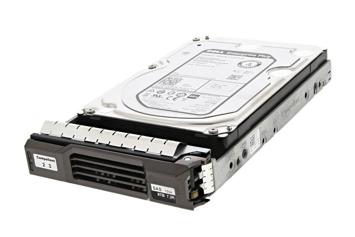 Dell W6YC4 8TB 7200RPM SAS 12Gb/s 3.5-Inch Hard Drive with Tray