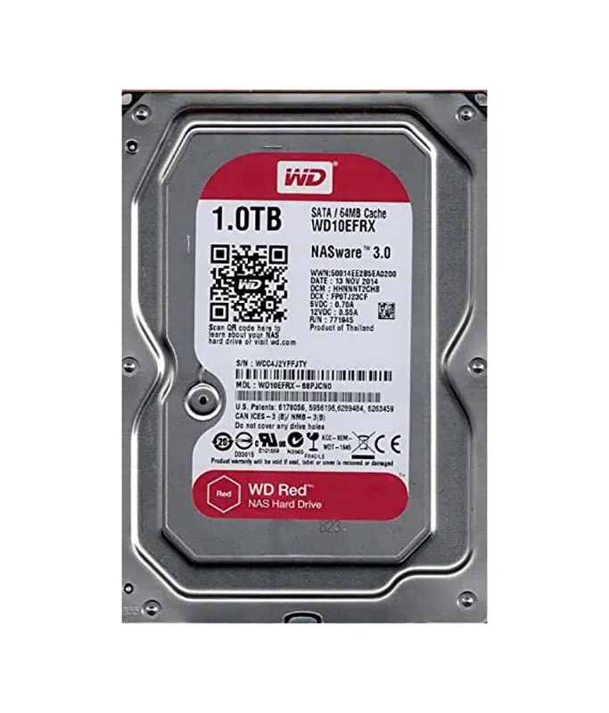 Western WD10EFRX Digital 1TB 6Gb/s SATA 5400 3.5-in 64MB Hard Drive