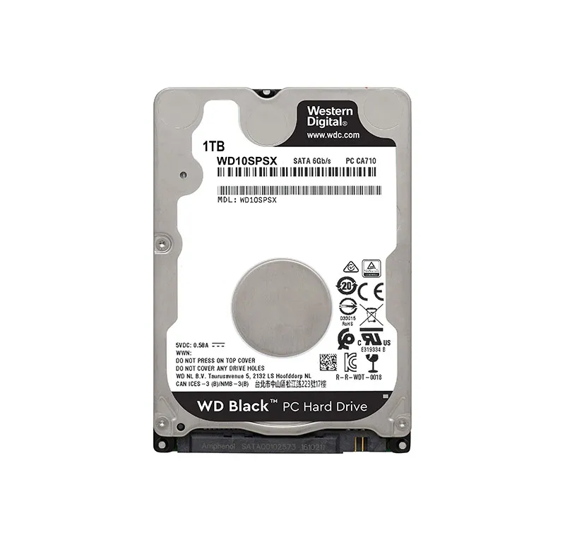 Western WD10SPSX Digital 1TB 6Gb/s SATA 7200 2.5-in 64MB Hard Drive