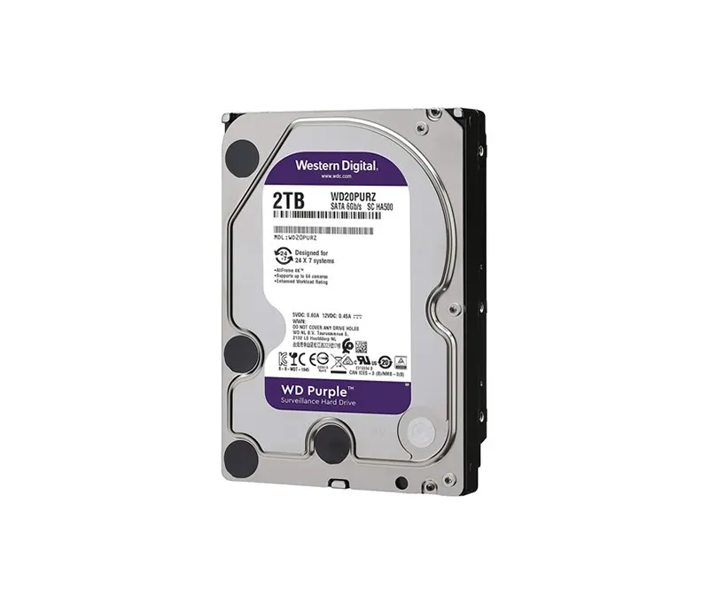 Western WD20PURZ Digital 2TB 6Gb/s SATA 5400 3.5-in 64MB Hard Drive