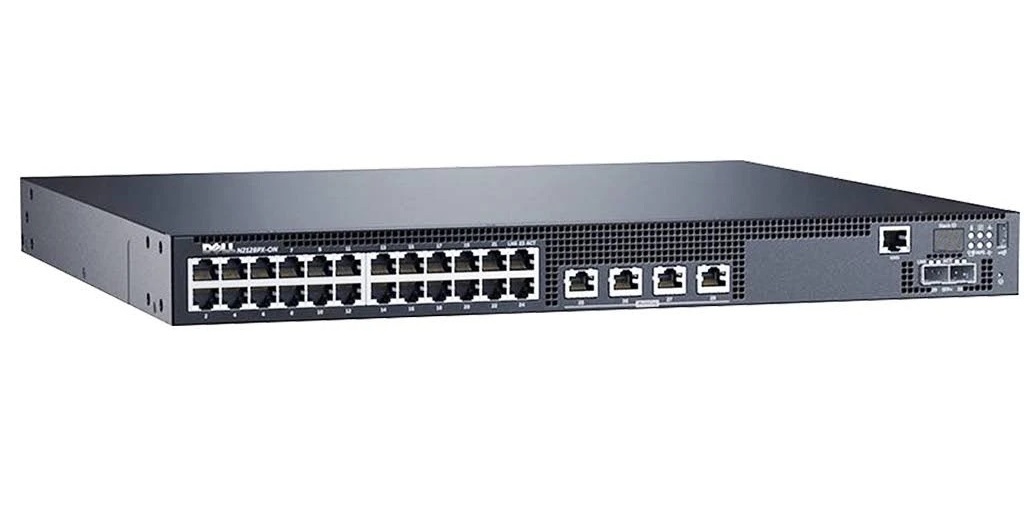 Dell WHXMD 28-Port 24x PoE+ 4-Port 2.5GBT PoE 2-Port 10G SFP+ Switch