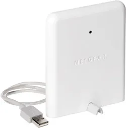 Netgear WN121T-100FSS RangeMax Next WN121T USB 2.0 300Mbit/s 802.11b/g 2.4GHz Wireless Network Adapt...