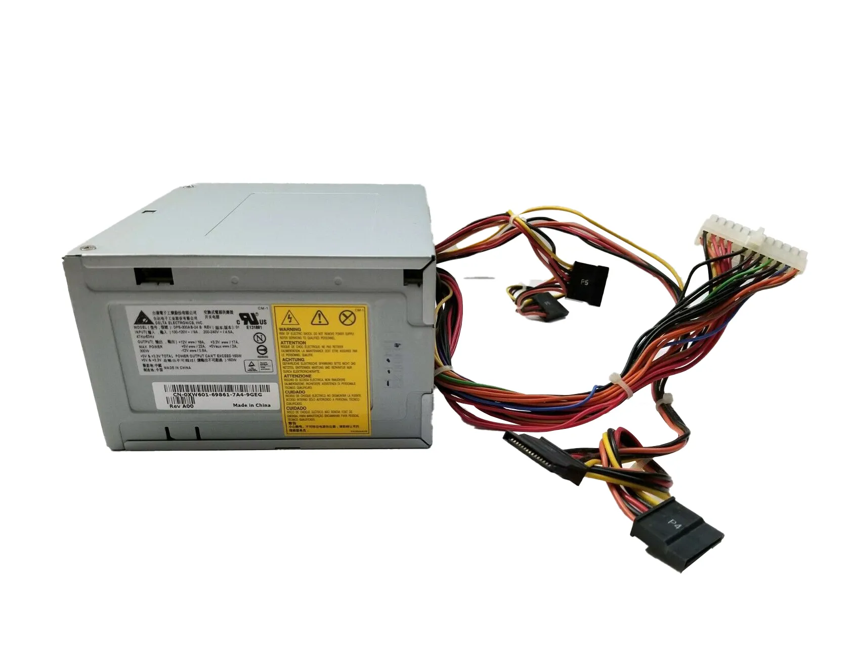 Dell XW601 300 Watts 200-240 V 4.5A 47-63Hz Power Supply