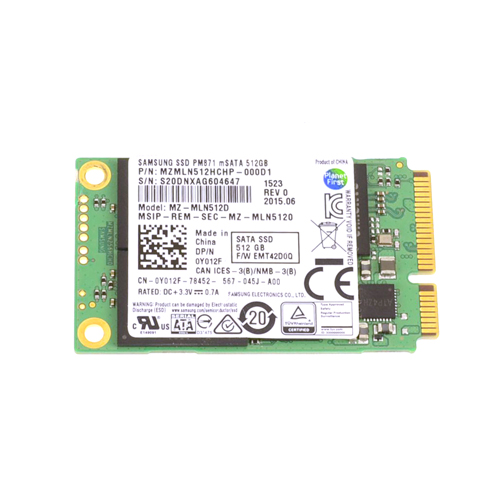 Dell Y012F 512GB 6Gb/s SATA Triple-Level Cell 1.8-inch Solid State Drive