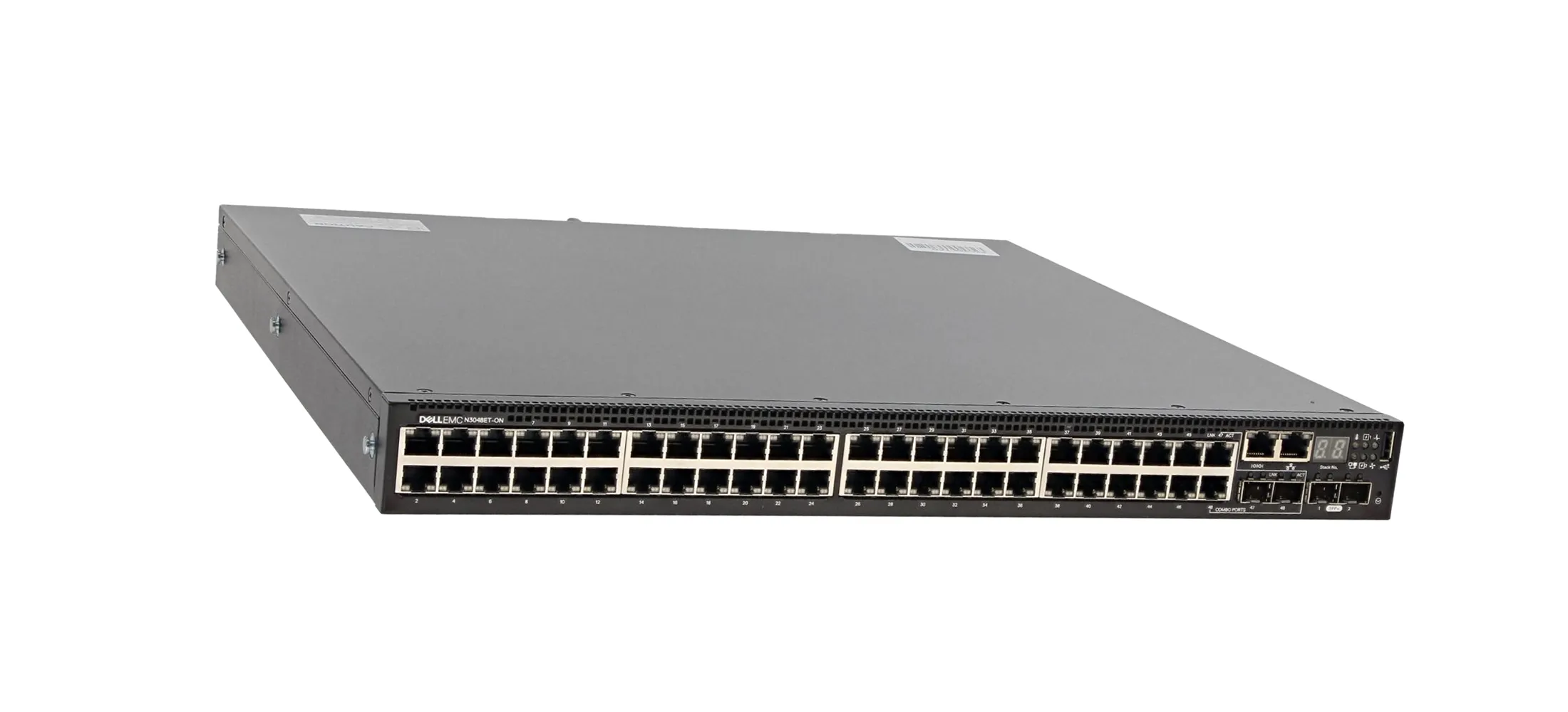 Dell Y3J8G 48 x Ports 10/100/1000 + 2 x SFP+ + 2 x SFP L3 GE Switch